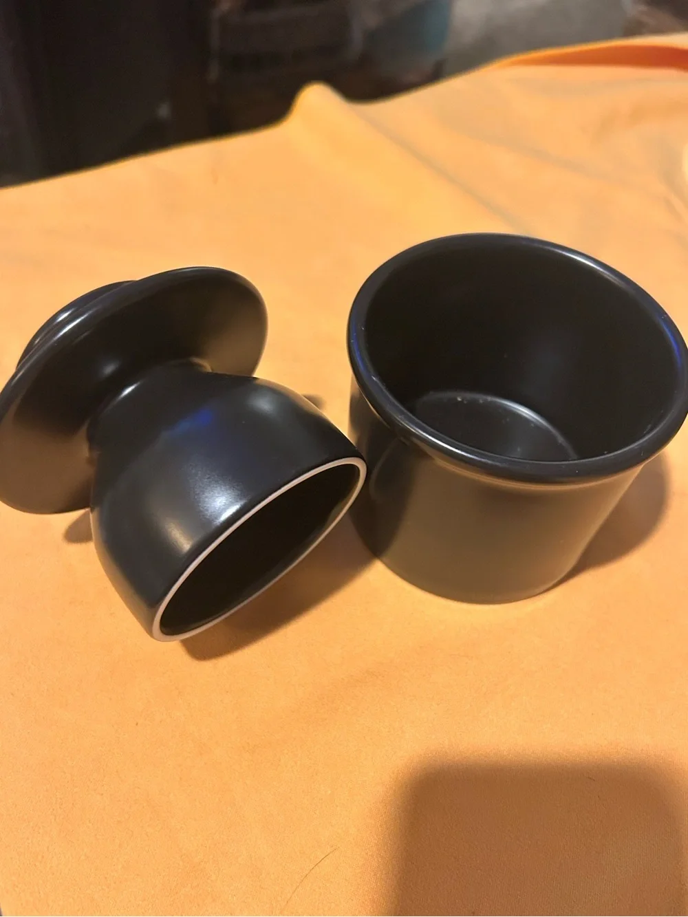 The original Butter Bell Crock black